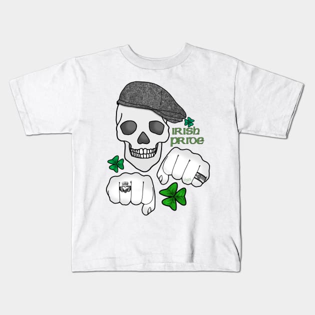 Irish Pride Kids T-Shirt by IrishViking2